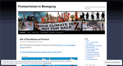 Desktop Screenshot of postwachstum.net